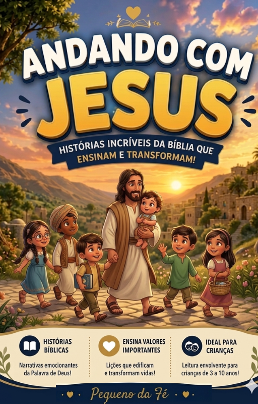 IMAGEM ANDANDO COM JESUS - Pequeno da Fé