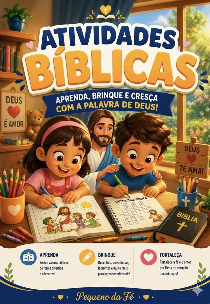 IMAGEM ATIVIDADES BÍBLICAS 2 - PEQUENO DA FE