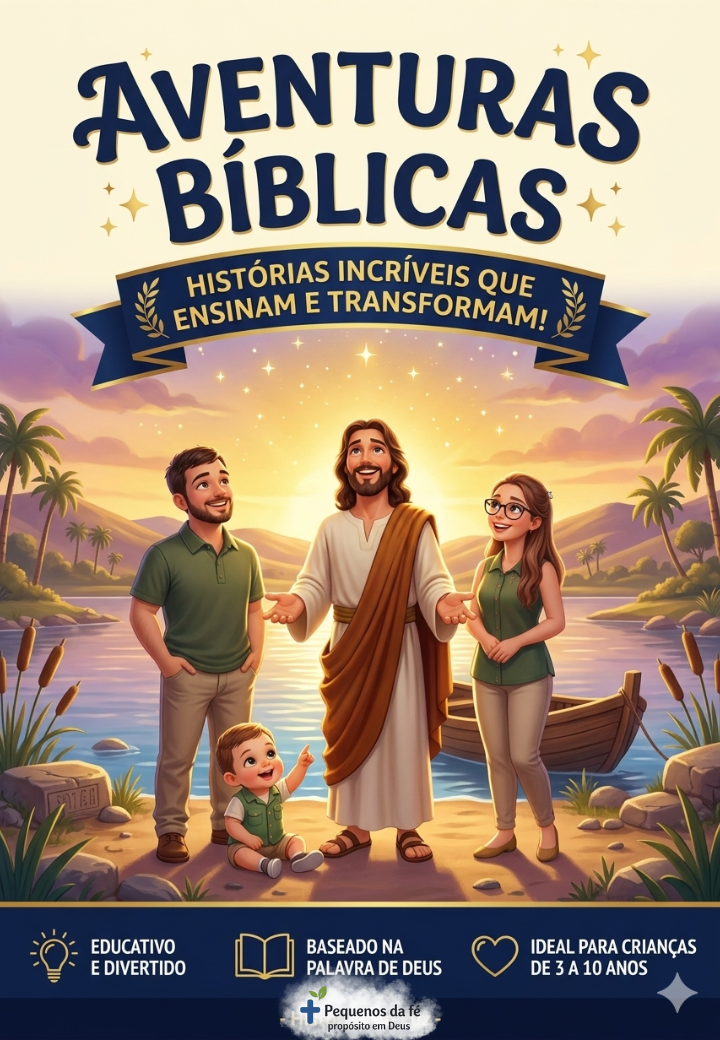 IMAGEM AVENTURAS BIBLICAS - PEQUENO DA FE