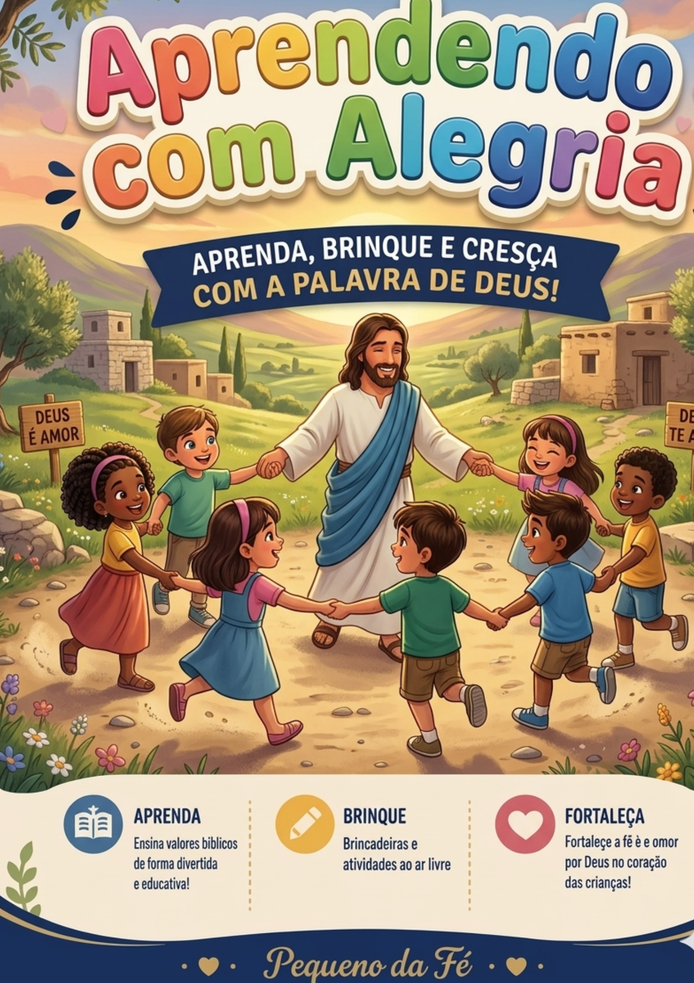 IMAGEM Especial dia das crianças - PEQUENO DA FE