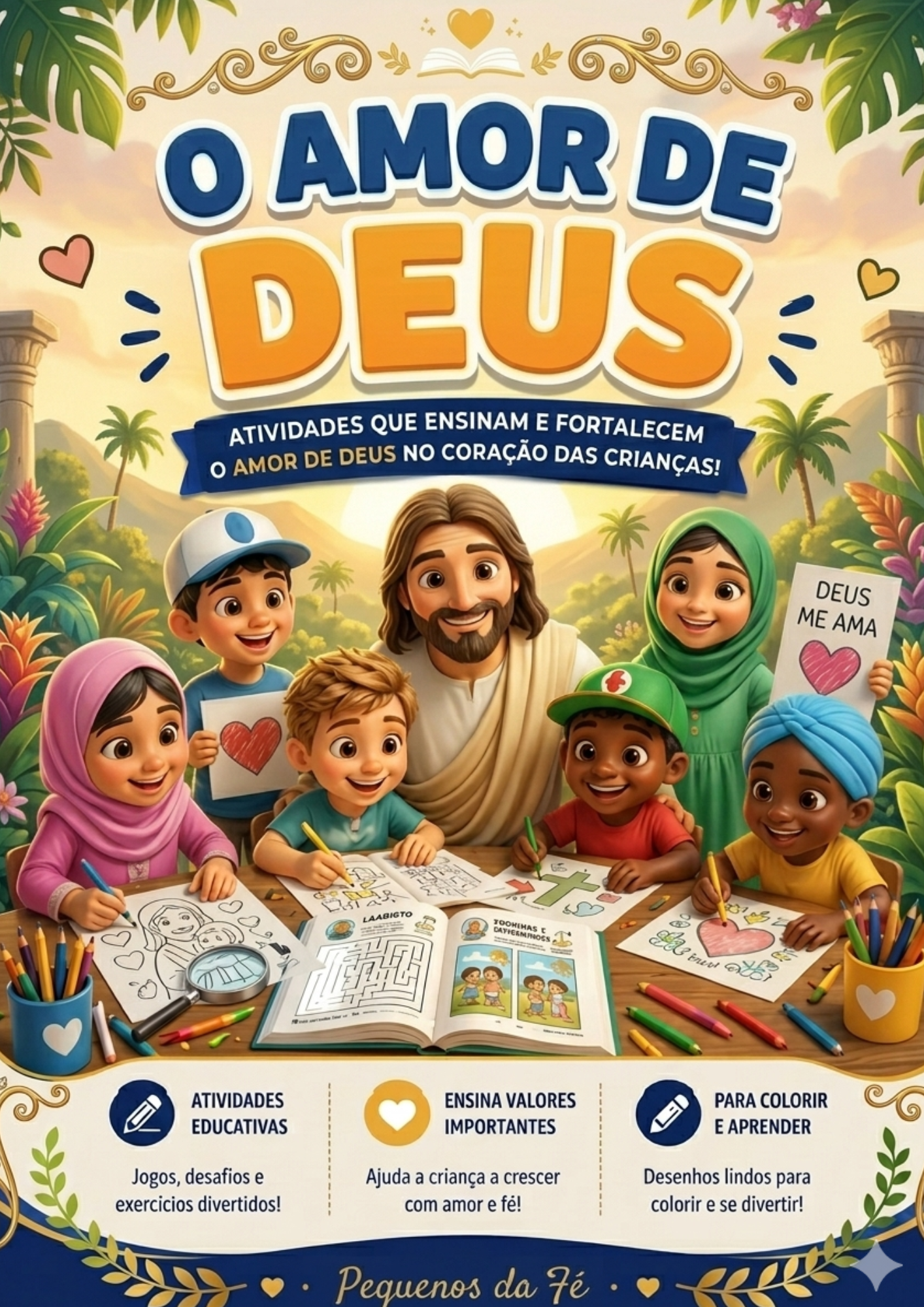 IMAGEM O AMOR DE DEUS - PEQUENO DA FE